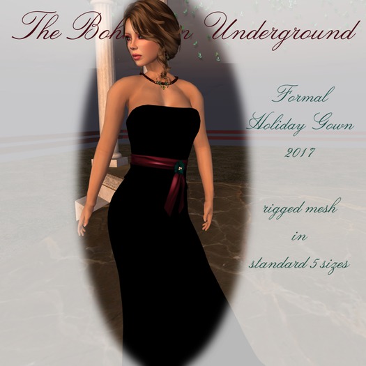 Formal Holiday Gown 2017 - Mesh