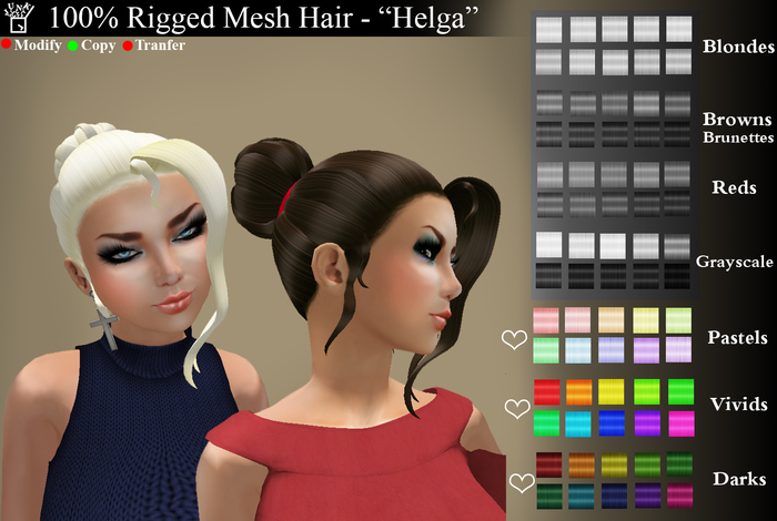 Junk.In.The.Box - HAIR - Helga (All Unnaturals)