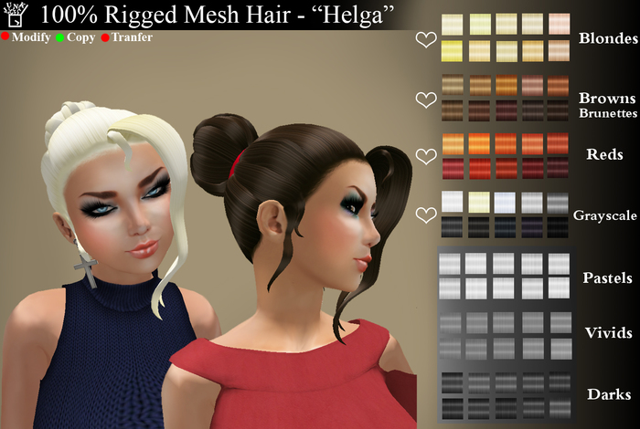 Junk.In.The.Box - HAIR - Helga (All Naturals)