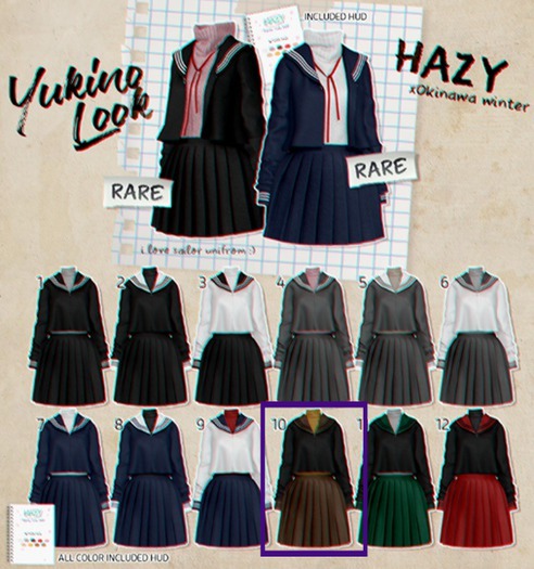 Hazy. Yukine Look. 10