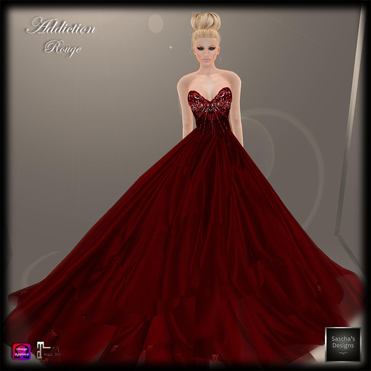 SAS - Addiction Rouge Fluffer (Maitreya & Omega)