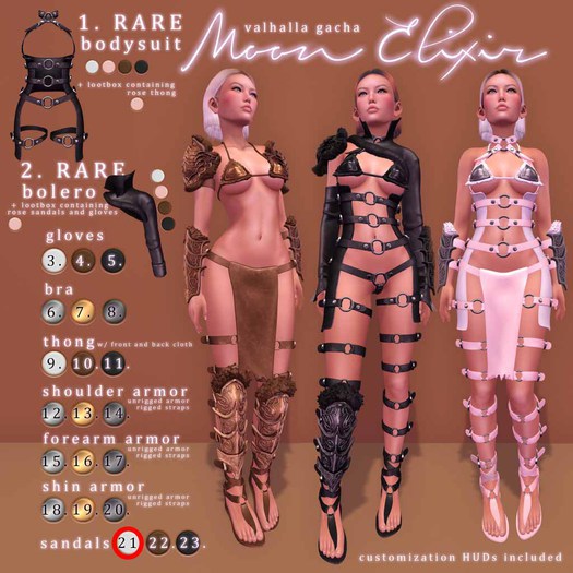 Moon Elixir - Valhalla - 21 - Lara - Snow Sandals