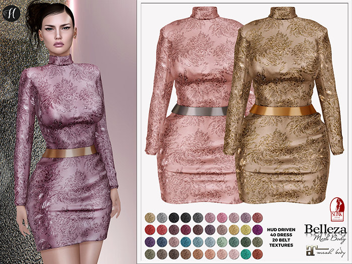 [hh] Blanche Dress GLAM PACK