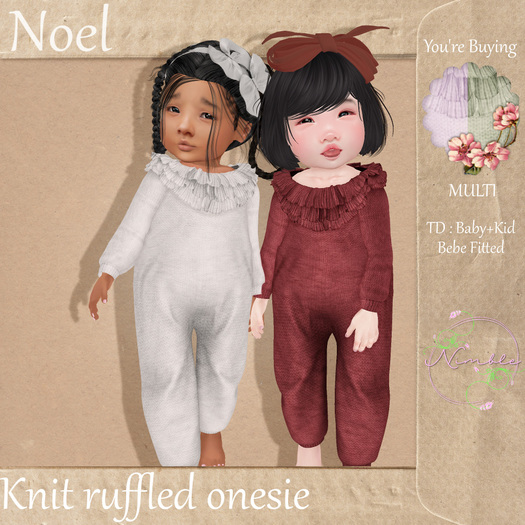 N. Noel Onesie MultiPack Pastels {Add ME}