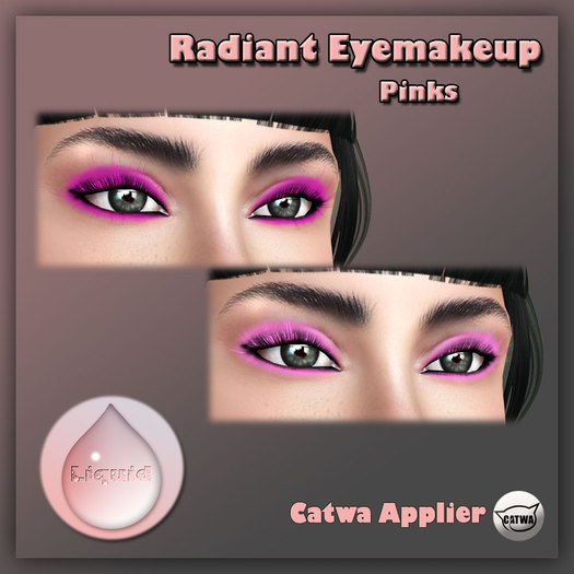 Liquid ~ Radiant Eyemakeup Catwa ~ Pinks