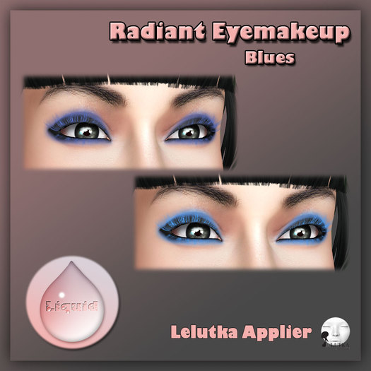 Liquid ~ Radiant Eyemakeup Lelutka ~ Blues