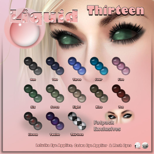 Liquid ~ Thirteen Eyes ~ Fatpack
