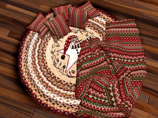 ..:DM:.. Xmas Rug- Blanket- Pillows