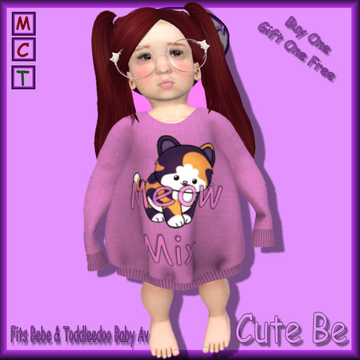 GPDKIDS Cute Be  Meow Mix 1.0