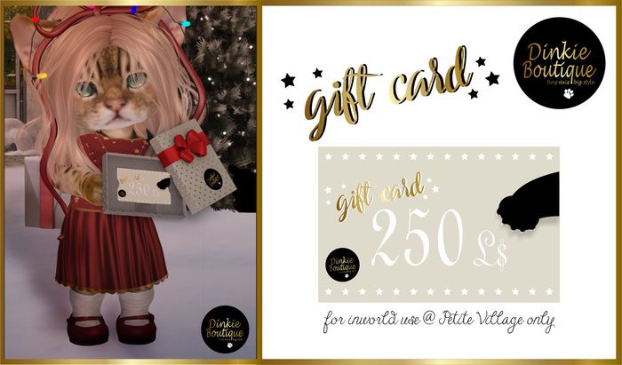*DB* GIFT CARD 250