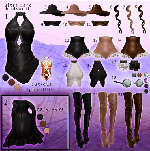 Moon Elixir - Coven - 2 - Maitreya - Vest - RARE