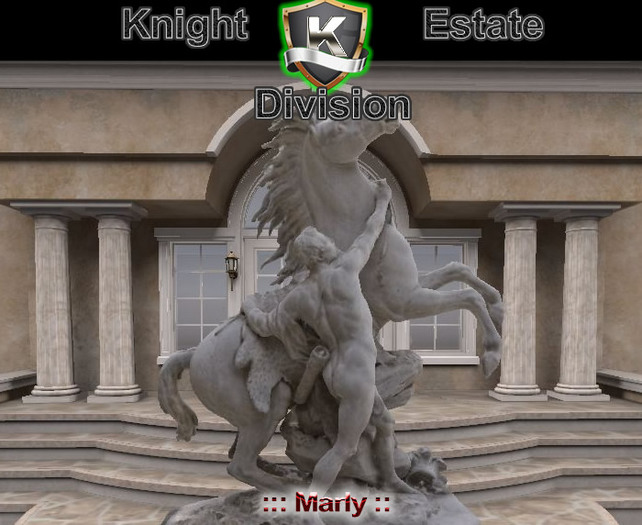 ** Louvre Museum Collection ** Marly - Realistic Statue