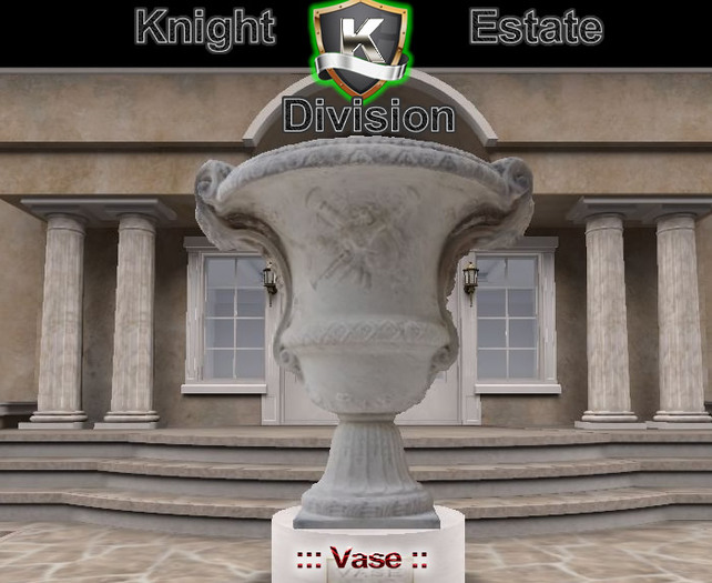 ** Louvre Museum Collection ** Vase - Realistic Statue