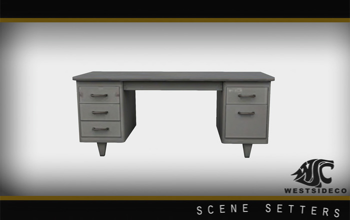 WSC - Metal Desk