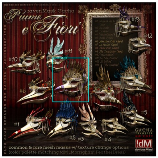 !dM "Piume e Fiori" **LA MADRE** (BOX #7) - RARE