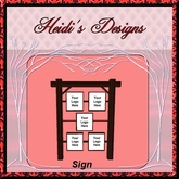 Heidi's Sign 6