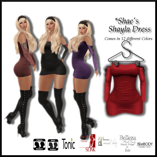 *Shae's Shayla Dress Red