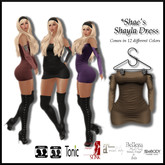 *Shae's Shayla Dress Brown