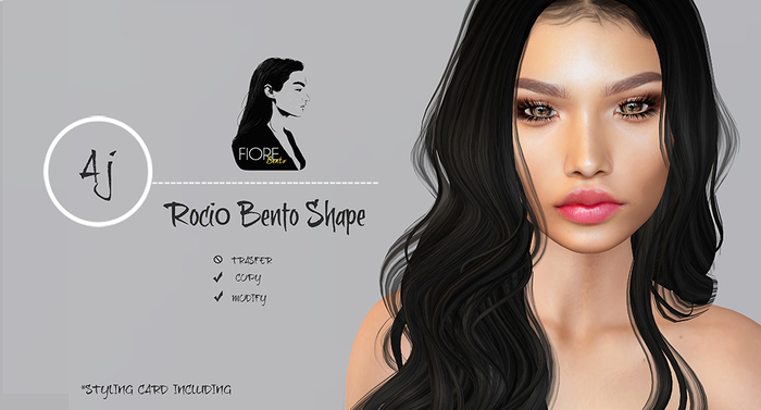 **AJ Shape** Rocio for  Alura Fiore Bento