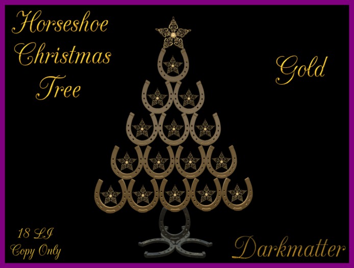 Horseshoe Christmas Tree