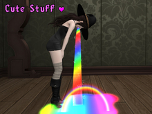 Cute Stuff - Rainbow Puke