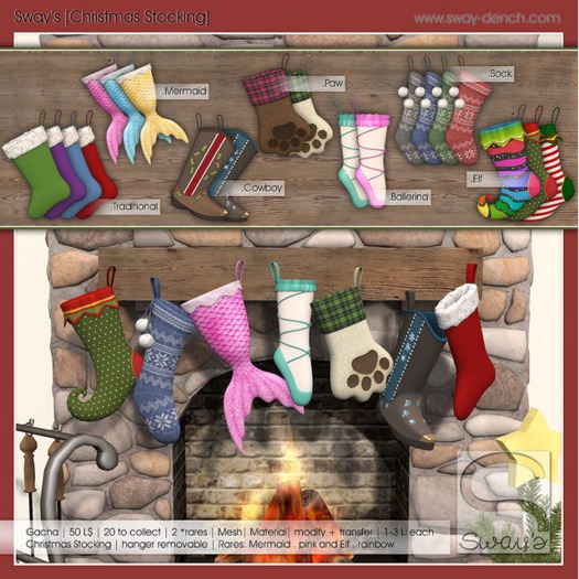 Sway's [Christmas Stocking] Mermaid . love RARE