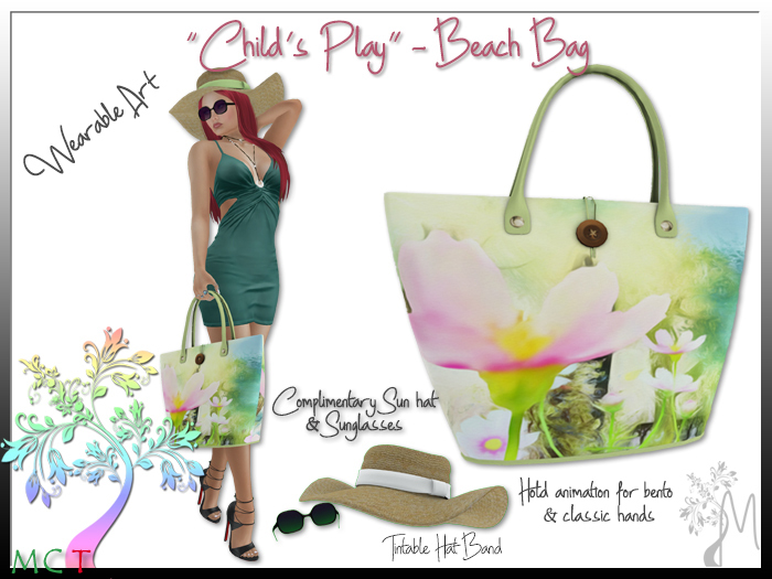 "Child's Play" Beach Bag