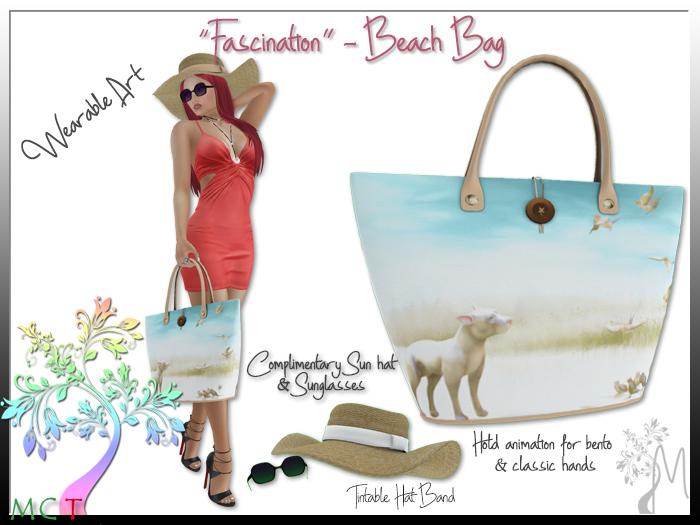 "Fascination" Beach Bag