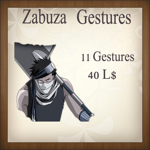 Zabuza Gestures