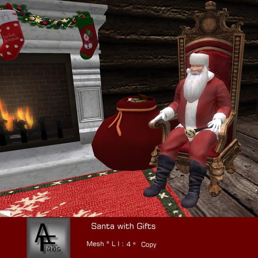 AF-Santa with Gift Bag