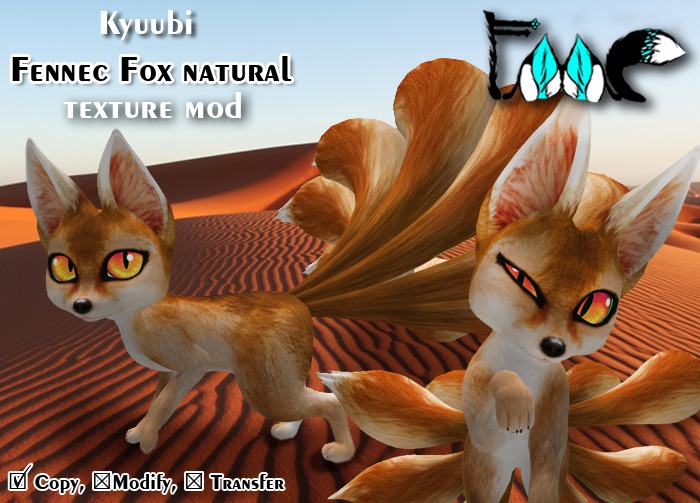 [FMC] Kyuubi - Fennec Fox natural