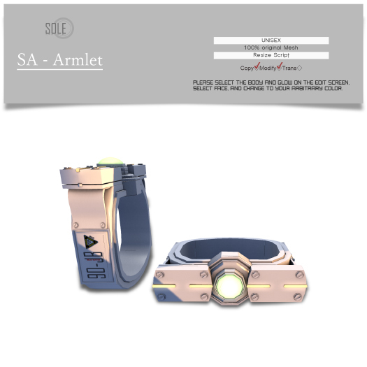 :::SOLE::: SA - Armlet 90-JB