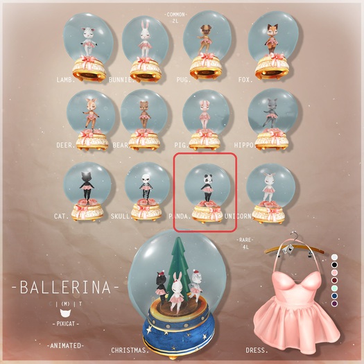 -Pixicat- Ballerina.Panda