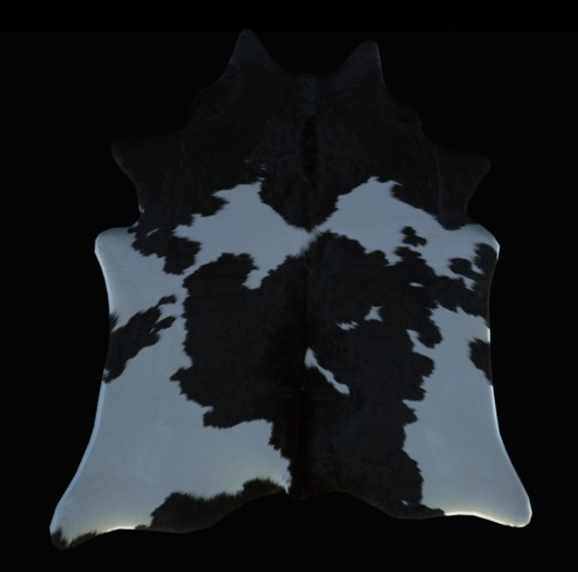 [Kres] Red Fife Ranch - Cow Rug - 3