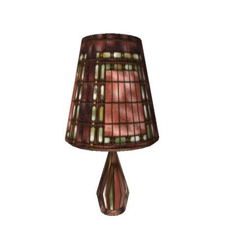 Rose Stained Glass lamp
