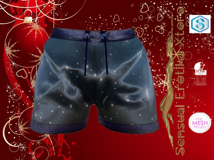 %SeX Boxer Xmas Gift Blue