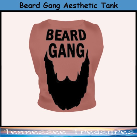 Beard Gang Aestethic Tank