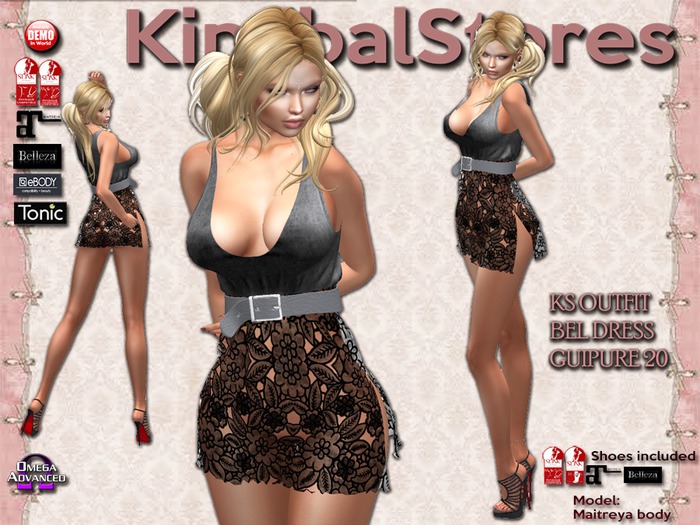 150 KS OUTFIT BEL DRESS GUIPURE 20