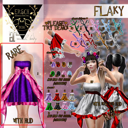 ERSCH - Flaky Gacha MAITREYA Dress RARE 01