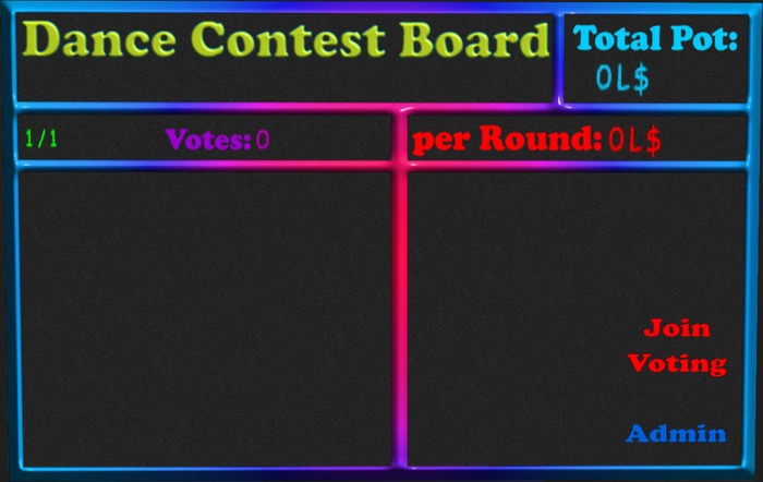 BOX - Dance Contest Board (V1.67)