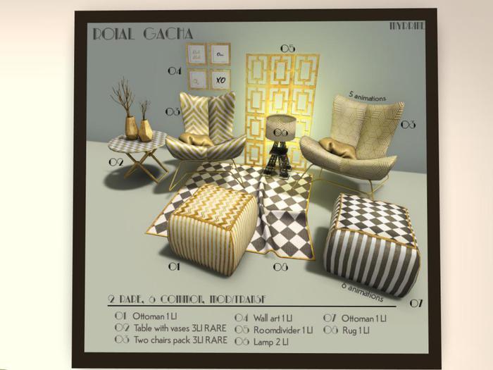 Roial table. Myrrine RARE