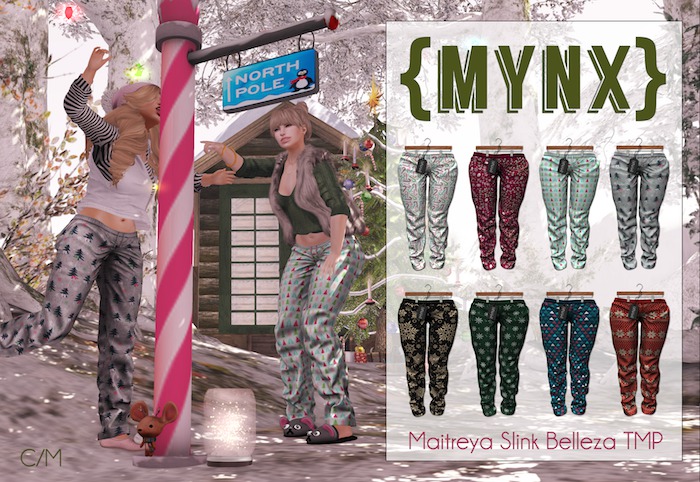 {MYNX} Pajama Pants *WEAR* Christmas FatPack