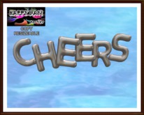 New Year - Cheers Silver Balloons