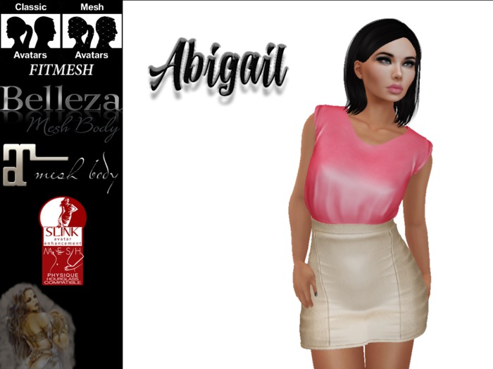 *SOIR* Dress Abigail Pink & Beige