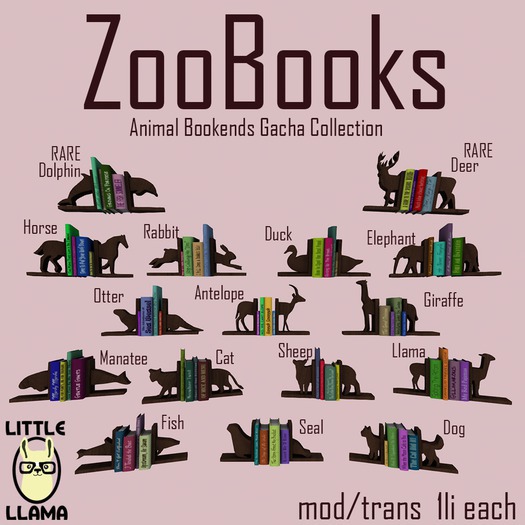 Little Llama - ZooBooks - Deer (BOXED) RARE