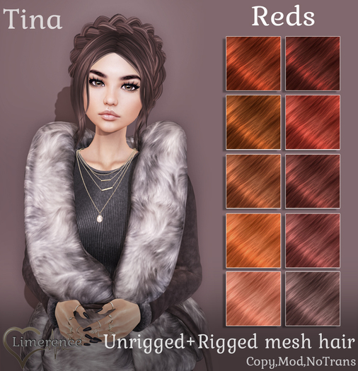 {Limerence} Tina hair-Reds