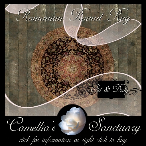 Romanian Round Rug - Old & Dirty