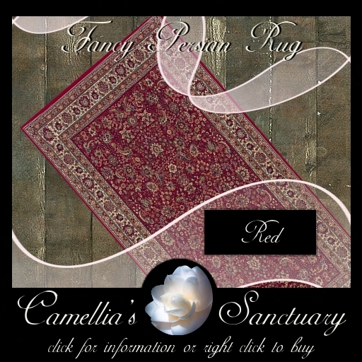 Fancy Persian Rug (Reds)