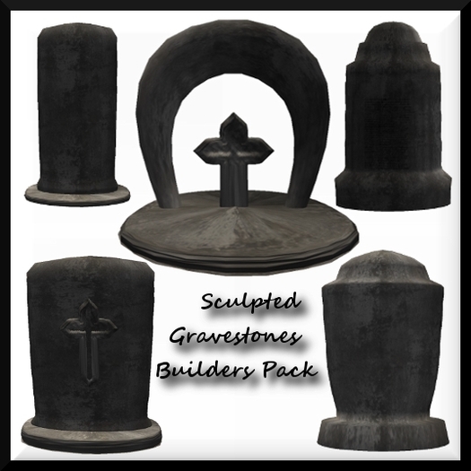 Sculpted Gravestones Headstones Builders Pack Sculpted Maps