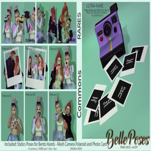 'BellePoses - Polaroid O2 RARE (BOX)'